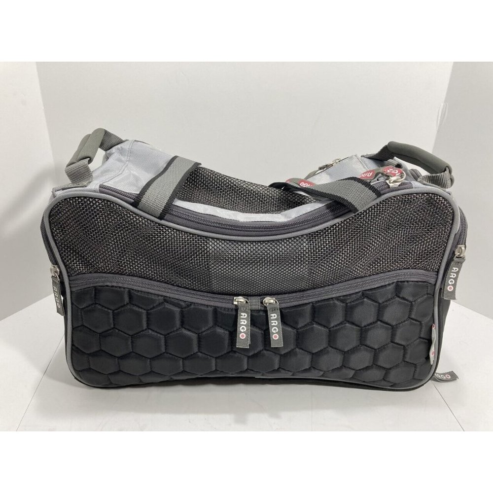 ARGO Petagon Airline Approved Carrier Black Medium - L 17” H 11” W 8” N w/o T